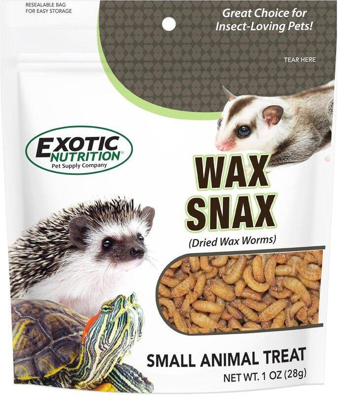 

Exotic Nutrition Wax Snax Dried Wax Worms 1 oz