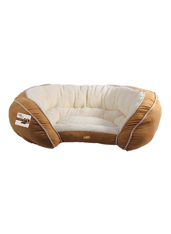 Luxury Lounge Bed L Tan