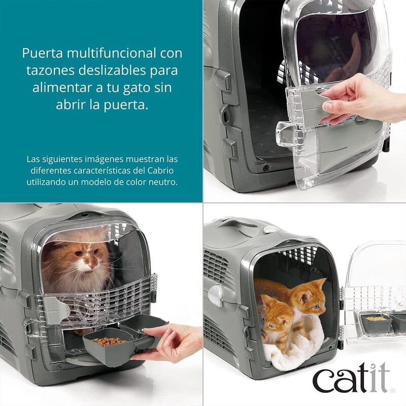 Cabrio Cat Carrier System Turquoise