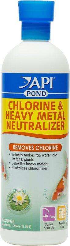 

API Pond Chlorine And Heavy Metal Neutralizer 16 OZ