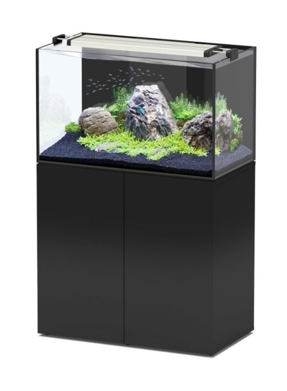 

Aqualantis AQUAVIEW 92 AQUARIUM And CABINET 212L 2WD BLACK 92x50x55cm