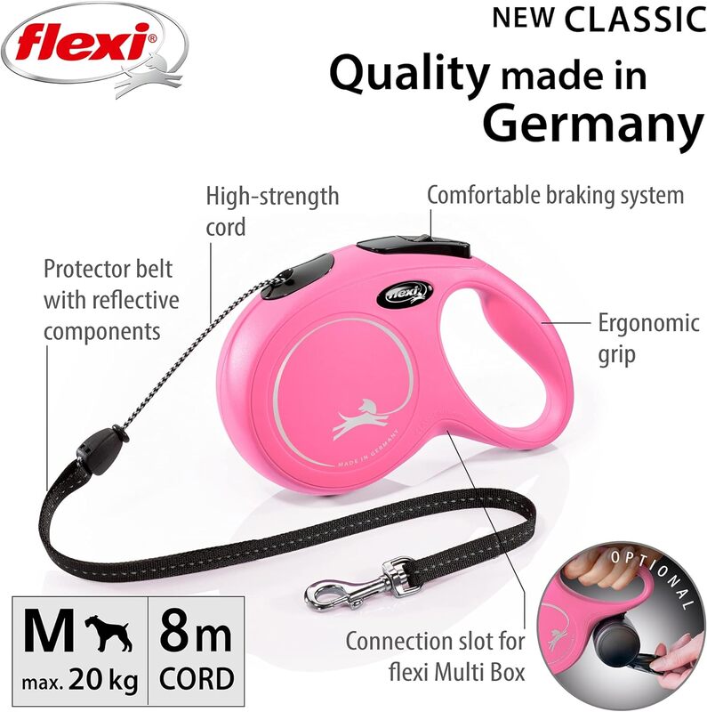 New Classic Cord 8m Pink, Small