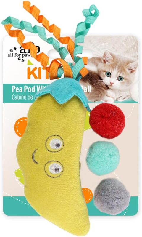 Kitty Pompom Pea Pod