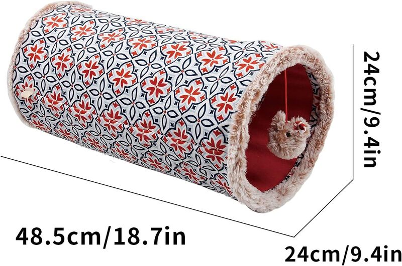 Vintage Cat Tunnel Orange