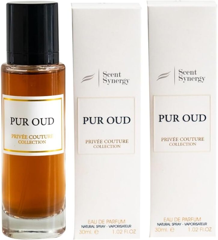 Scent Synergy Pack of 2 PUR OUD Perfume 30ml