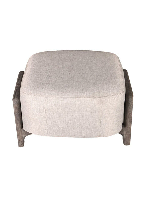 Ligna Furniture Kellan Corfu Ottoman Lounge, Grey