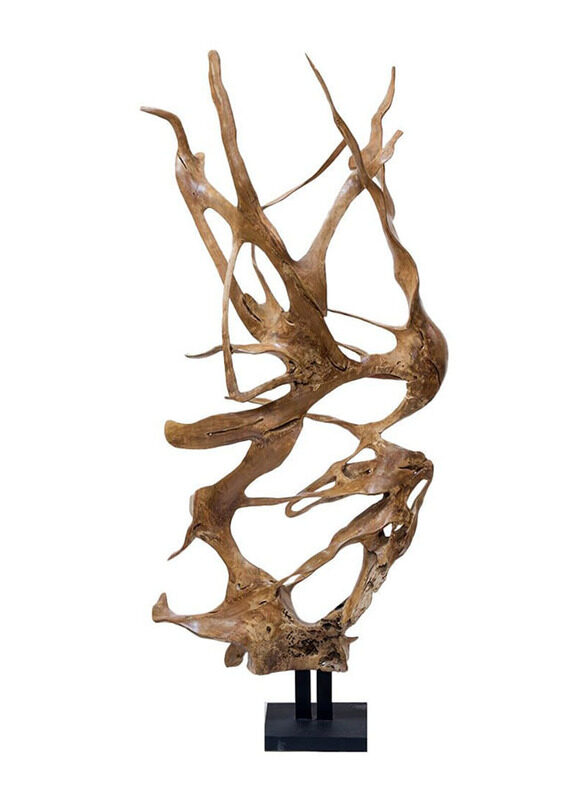 

Ligna Furniture Abstract Teak Root Sculpture, Natural