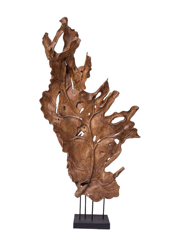 

Ligna Furniture Autumn Leaf Teak Root Sculpture, Natural
