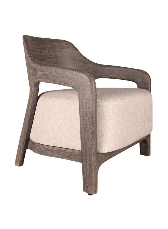 Ligna Furniture Kellan Corfu Lounge Chair, Grey