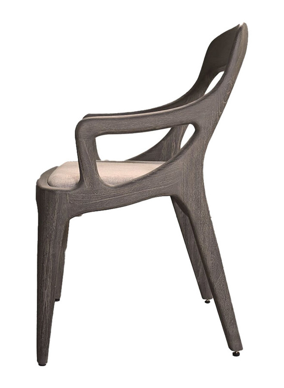 Ligna Furniture Kellan Corfu Arm Chair, Grey