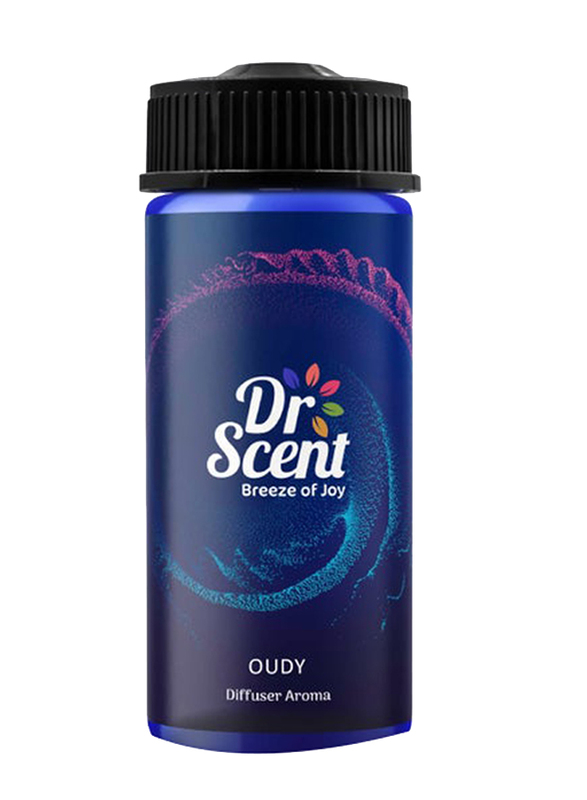 Dr Scent Aroma Diffuser, 170ml, Oudy, Black/Blue