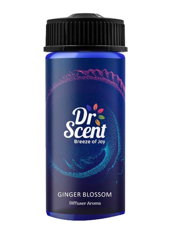 Dr Scent Aroma Diffuser, 170ml, Ginger Blossom, Black/Blue