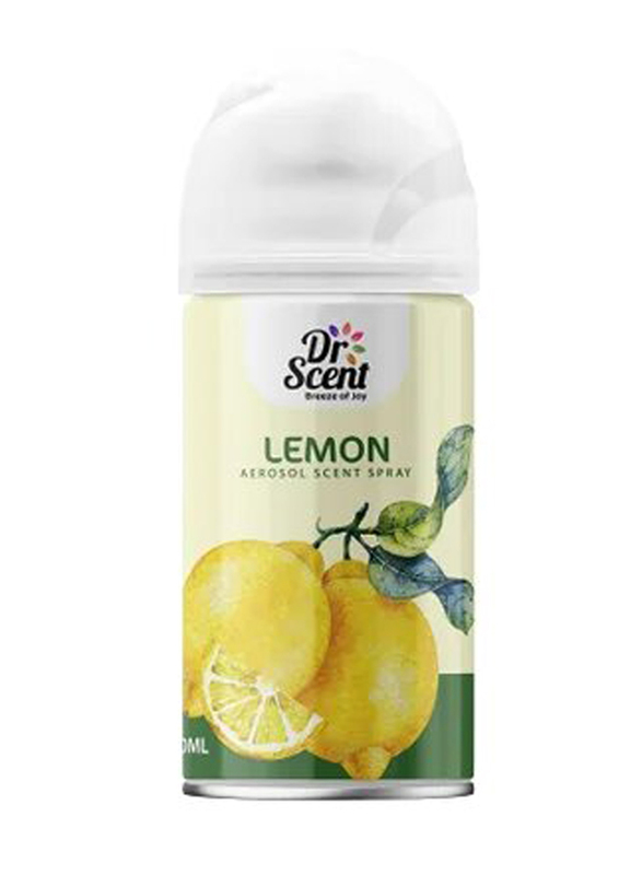 Dr Scent Lemon Air Freshener Aerosol Spray, 300ml