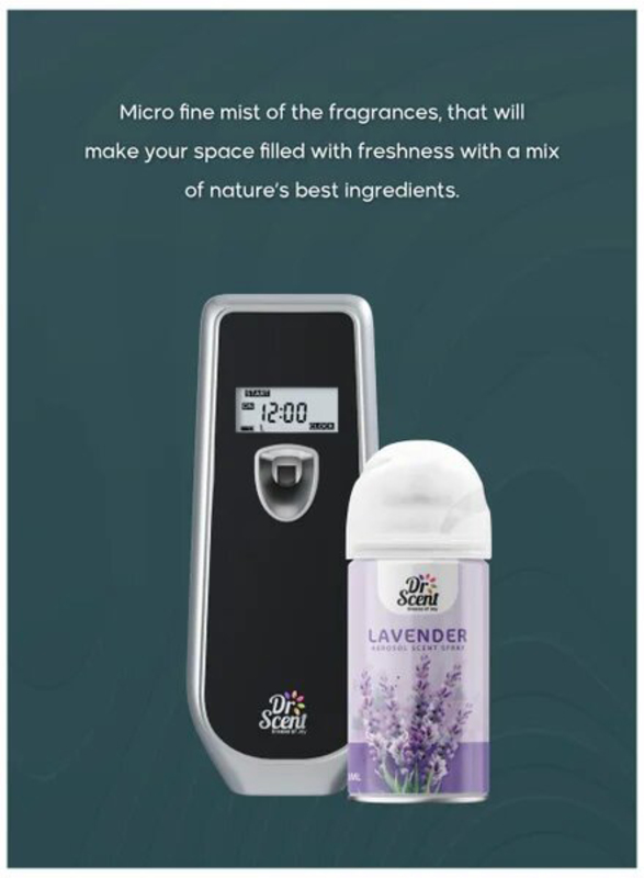 Dr Scent Lavender Aerosol Air Freshener Spray, 300ml