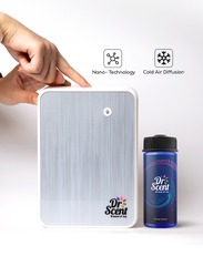  Combo Offer - Essential Oil Smart Scent Diffuser Fragrance Machine (White) With Luxury Diffuser Aroma Oil (170ml)