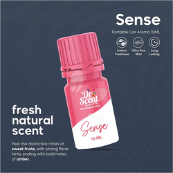 Dr Scent Sense Portable Aroma, 10ml, Pink/White