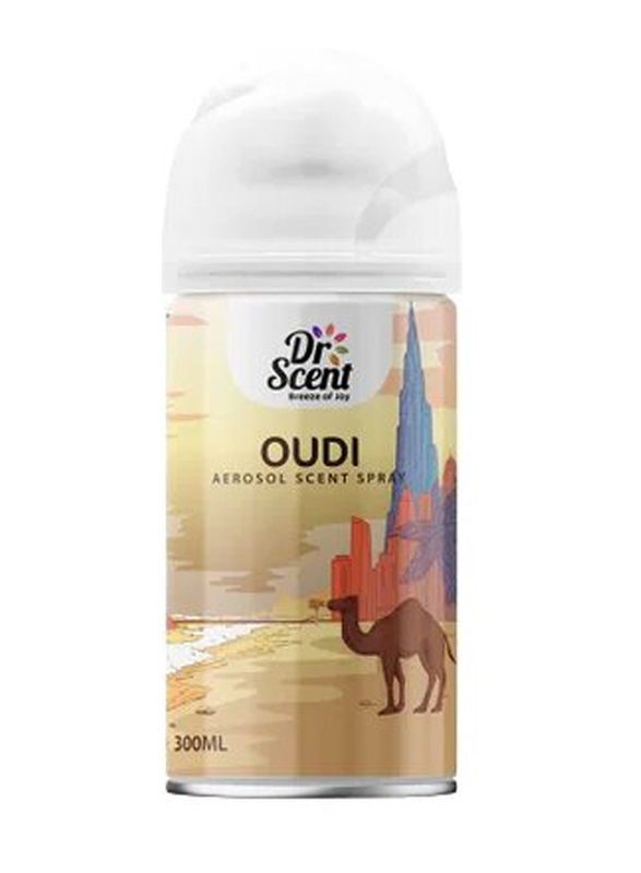 Dr Scent Oudi Air Freshener Aerosol Spray, 300ml