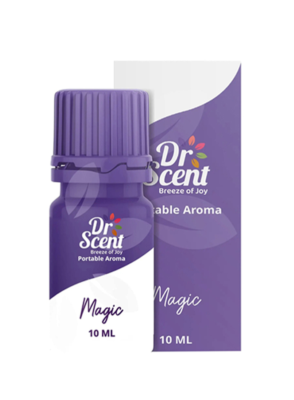 Dr Scent Portable Magic Aroma, 10ml, Purple/Silver