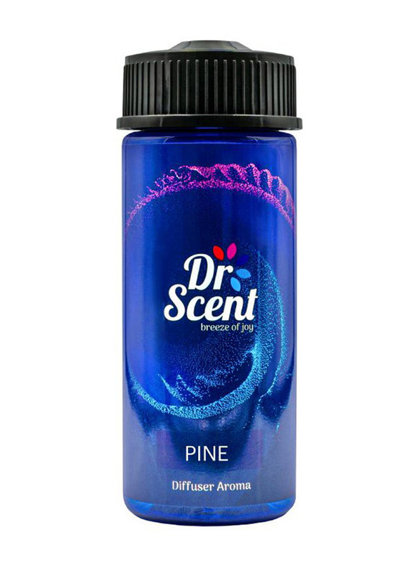 Dr Scent Aroma Diffuser, 170ml, Pine, Black/Blue