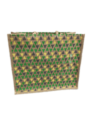 Reusable Jute Bag without Zip, Multicolour