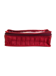 Bangle Cover with Bolster, Cherry Red