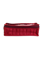 Bangle Cover with Bolster, Cherry Red