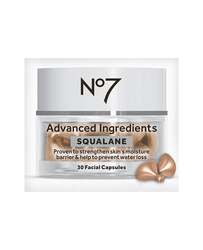 No7 Advanced Ingredients Squalane Facial Capsules 30s