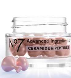 No7 Advanced Ingredients Ceramide And Peptides Facial Capsules 30s