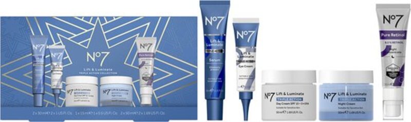 No7 Lift And Luminate Triple Action Retinol Collection Gift Set