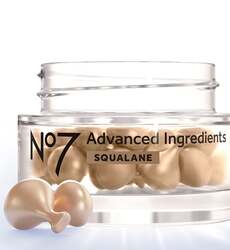 No7 Advanced Ingredients Squalane Facial Capsules 30s