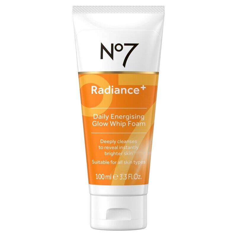 

No7 Radiance And Daily Energising Glow Whip Foam 100ml Rated 5 stars out of 5