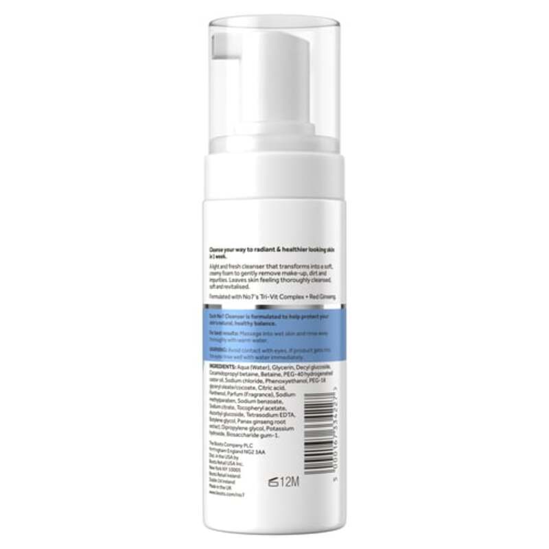 No7 Radiant Results Revitalising Foaming Cleanser - 150ml