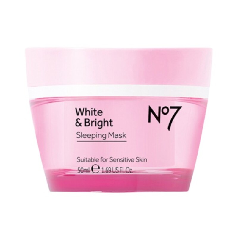 No7 White and Bright Sleeping Mask - 50ml