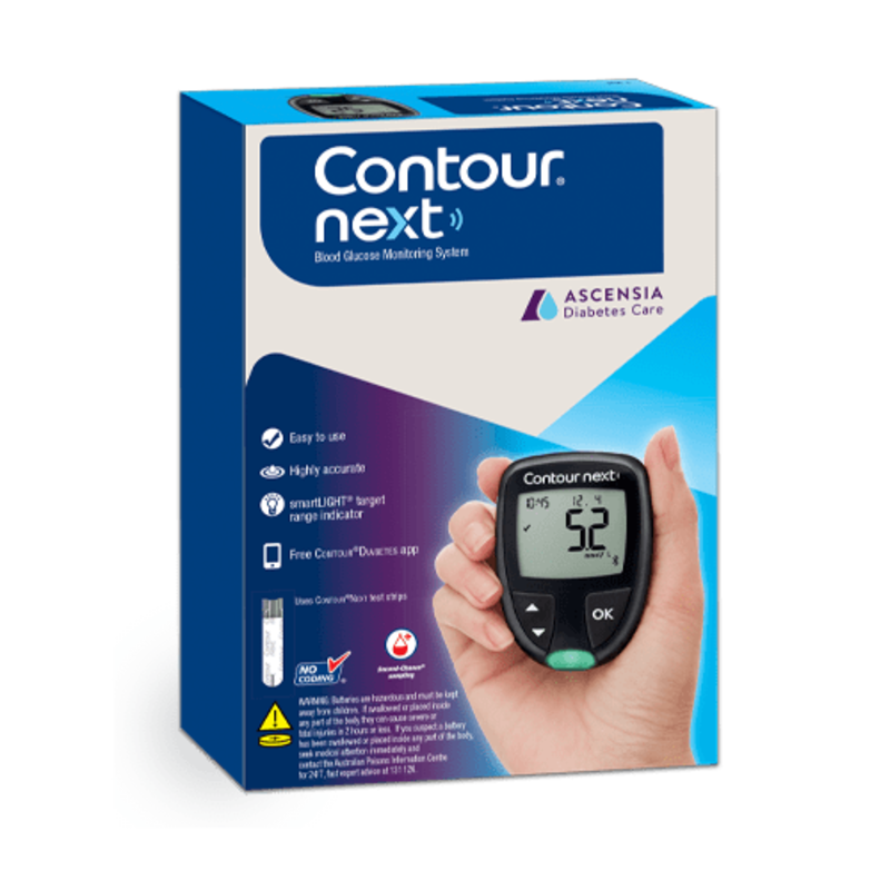 Contour Next Blood Glucose Monitoring System Set