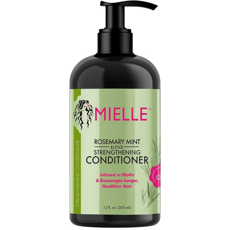 Mielle Organics Rosemary Mint Strengthening Conditioner Infused with Biotin Helps Strengthen Weak and Brittle Hair 355 ml / 12 Oz