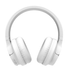 Blaupunkt BLP4120 Over Ear Bluetooth Headphones with Extra Bass, White