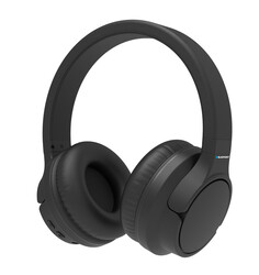 Blaupunkt BLP4120 Over Ear Bluetooth Headphones with Extra Bass, Black
