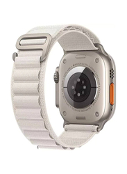 Gennext Alpine Loop Strap for Apple iWatch Series Ultra SE 49mm/45mm/44mm, White