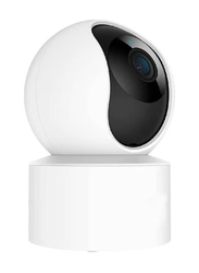 Gennext Smart Camera C200 1080p Resolution 360 Degrees View with AI Human Detection, White