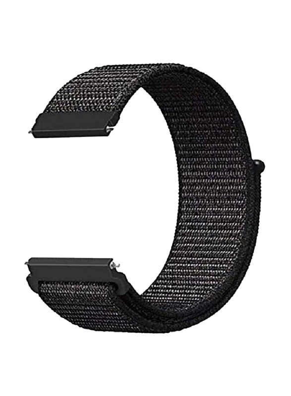 

Gennext Replacement Loop Wrist Band for Smart Watch 22mm, Black