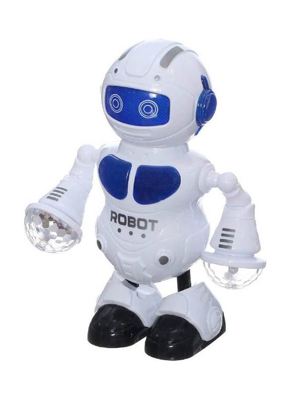 

Gennext Cool Dance Robot Toy, Ages 3+, White/Blue