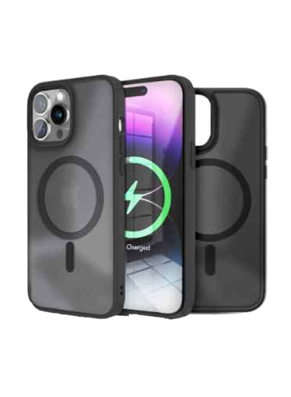 

Zoomee Apple iPhone 14 Pro Magnetic MagSafe Mobile Phone Case Cover, Black