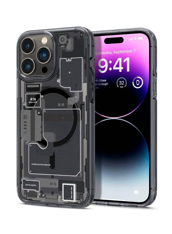 

Generic Apple iPhone 14 Pro 6.1 Inch Protective Shockproof Ultra Hybrid MagFit MagSafe Mobile Phone Back Case Cover, Clear
