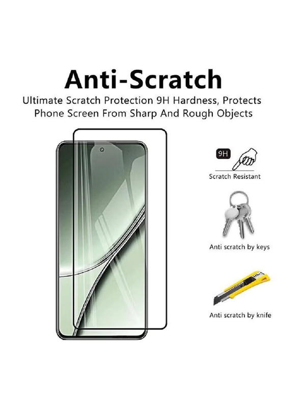 Realme GT5 9H Tempered Glass Screen Protector, Clear