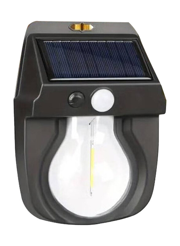 

Gennext Solar Rechargeable Outdoor Lamp Light, CL-118, Black