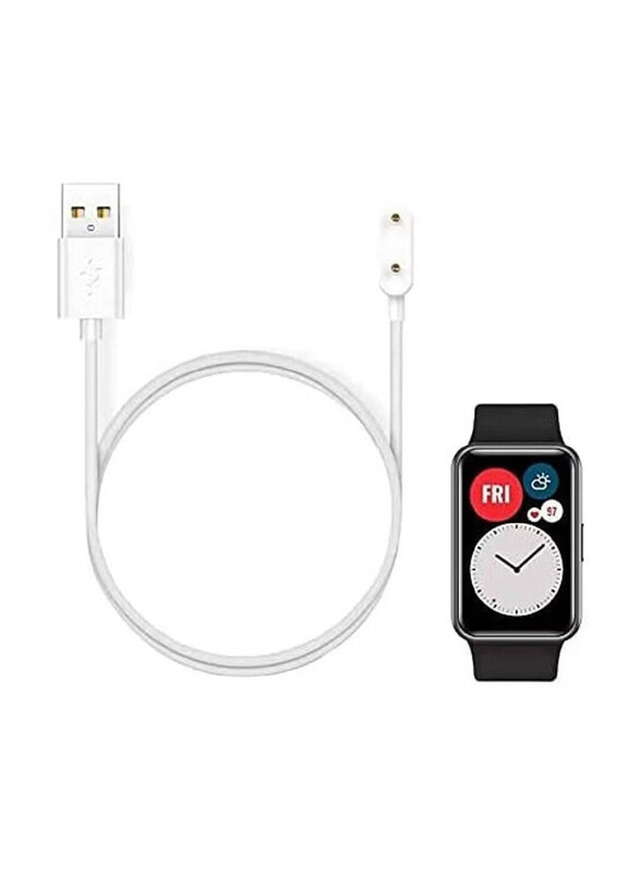 

Gennext USB Magnetic Charger Cable for Huawei Watch Fit, White