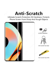 Realme 10 Pro Plus 9H Hardness Anti-Scratch Tempered Glass Screen Protector, Clear