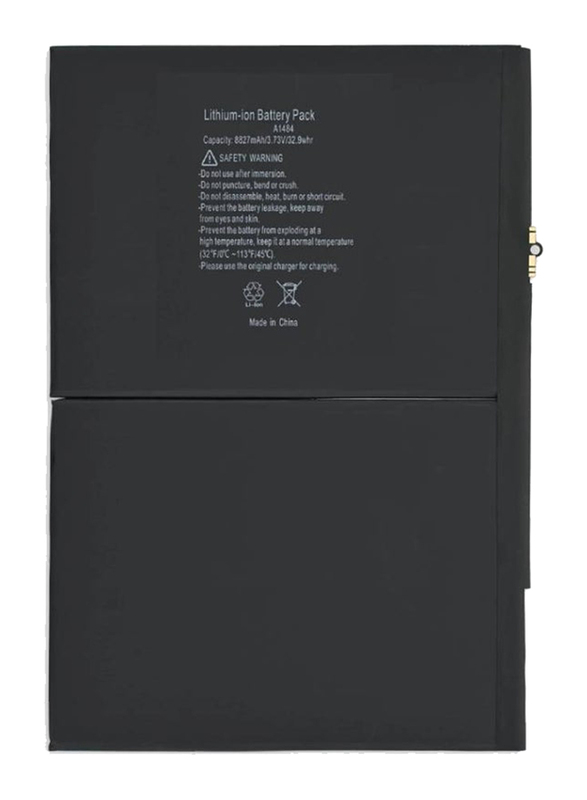 Apple iPad (7th Gen) High Quality Original Replacement Battery, Black