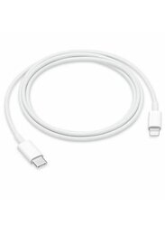 Gennext 20W Type C Fast Charger Adapter With PD Cable for Apple iPhone 13 Pro Max, White