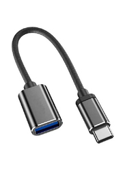 Type -C OTG Super Fast USB 3.0 Data Transmission Cable, Black